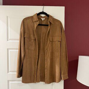 Max Studio Suede-like Shacket